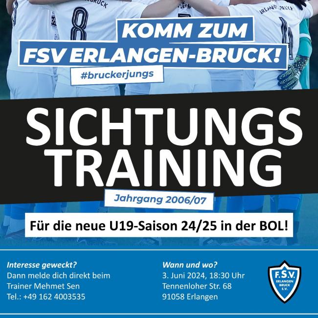 Sichtungstraining U19