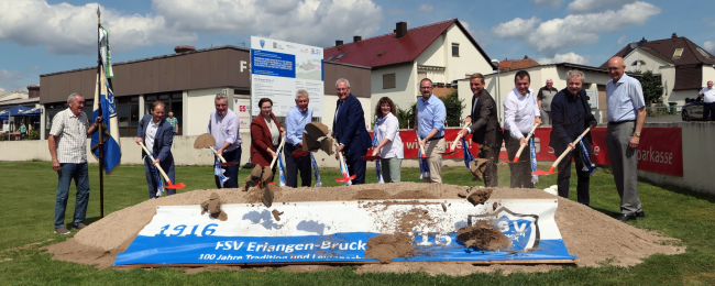 FSV Bruck | Spatenstich am 25.7.2024